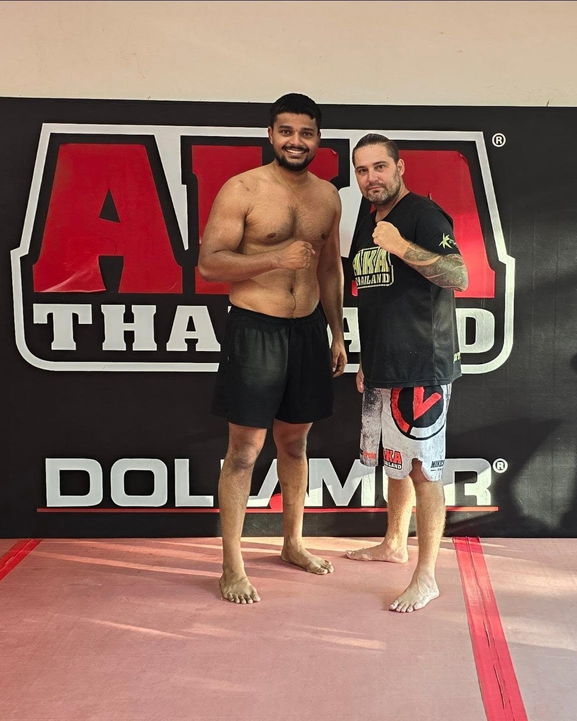 Coach Rahul Sharma at Krishna MMA