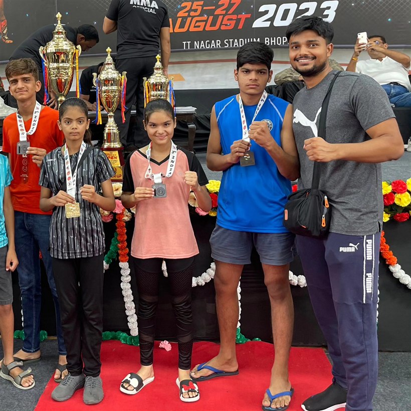 Krishna MMA national medalists
