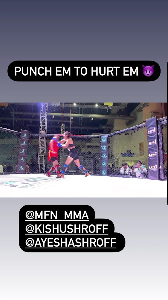 Competitors at Krishna MMA